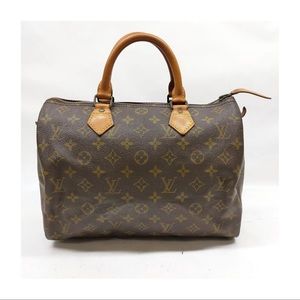 Louis Vuitton LV Hand Bag Speedy 30 Browns Monogram